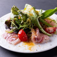 本日のカルパッチョやアクアパッツァなど海鮮もおすすめ