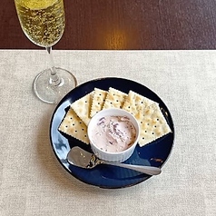 ドライフルーツとクリームチーズ