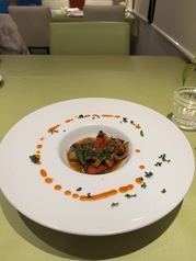 【魚料理】本日のポワレ　焦がしバターソース