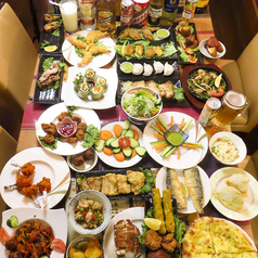 各国料理が3660円で食べ放題♪