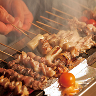 1本1本丁寧に焼き上げる炭火焼鳥！！