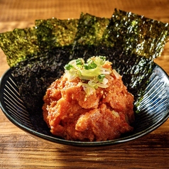 ネギトロユッケwith韓国海苔