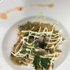 白身魚のシソ巻き天ぷら