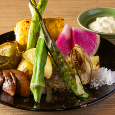 焼き野菜のバーニャカウダ