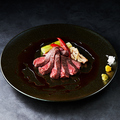 料理メニュー写真&nbsp;A5黒毛和牛 赤身の薪焼き