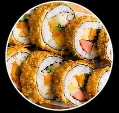 揚げ寿司ロール