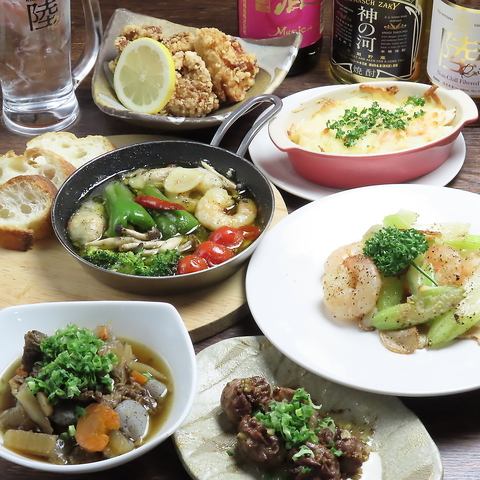  お酒が進む！豊富なメニューをご用意