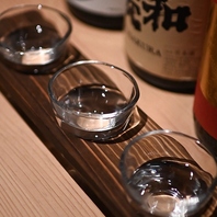 地鶏に寄り添う銘酒のラインナップ