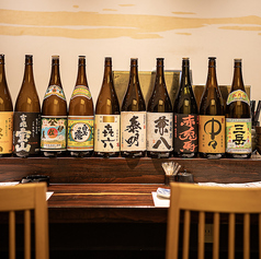【焼酎にこだわる】様々な銘酒をご提供しております