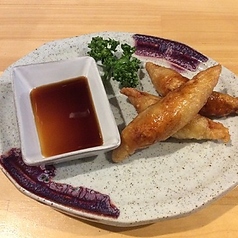 鶏皮餃子/鶏皮せんべい/鶏皮餃子