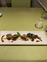 【肉料理】豚ホホ肉のコンフィ　マスタードソース