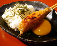 黄身ダレつくね飯