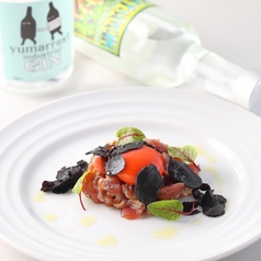 倭鴨のユッケ　～大人のトリュフがけ～