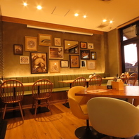 アットホームな雰囲気が魅力の店内!カフェ使いにも◎