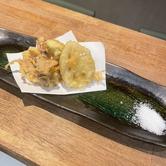 ホタルイカの天麩羅