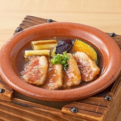 秋野菜と合鴨の治部煮