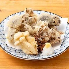 きのこ天布羅盛り合わせ