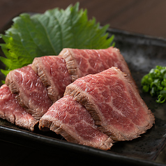 近江牛レアステーキタタキ風