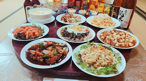 本格的な中国料理をお楽しみください！