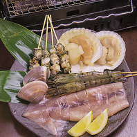 おでんだけじゃない！海鮮も特に浜焼きがオススメ！