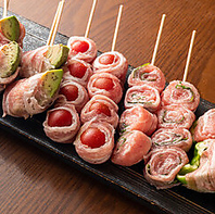 丁寧に串打ちされた串焼きを一度ご賞味あれ！