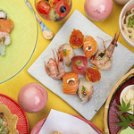 七色てまりうたでしか楽しめない雰囲気と創作料理は見た目も味も感動間違いナシ！！