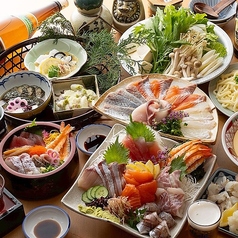 なにわ寿しのコース写真