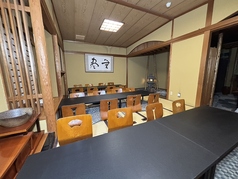 4F宴会場。最大24名まで対応可能です。