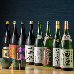 種類豊富なドリンクの数々を、おいしい料理と共に