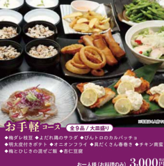 いっちょう MEGA中筋店のコース写真