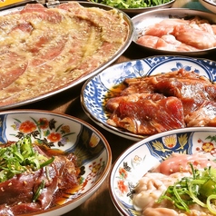 厚切りタンとA5和牛食べ放題 焼肉ホルモンたけ田 立川南口店のコース写真