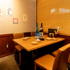 2階のテーブル席