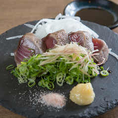 かつおのたたき(藁焼き)