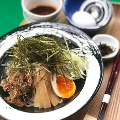 冷）冷やしラー油肉蕎麦