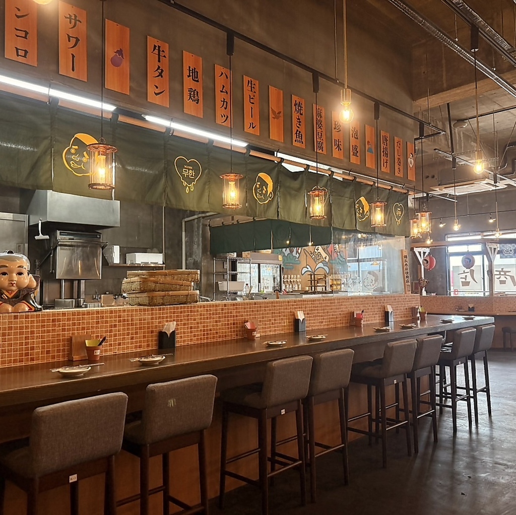 カウンター席もご用意しているので1人飲みも楽しめます