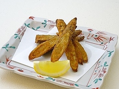 蓮根挟み揚げ/ごぼうのから揚げ