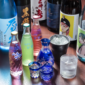 焼酎を豊富に取り揃えております。レアな日本酒に出会えることも！？