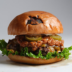 チリミートソースバーガー/Chili meet sauce burger