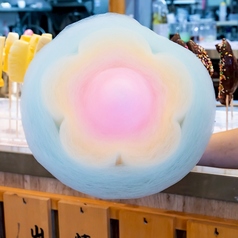 お好きなカタチをチョイス！レインボーわたあめ