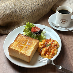 スクランブルエッグモーニング(ドリンク付き)