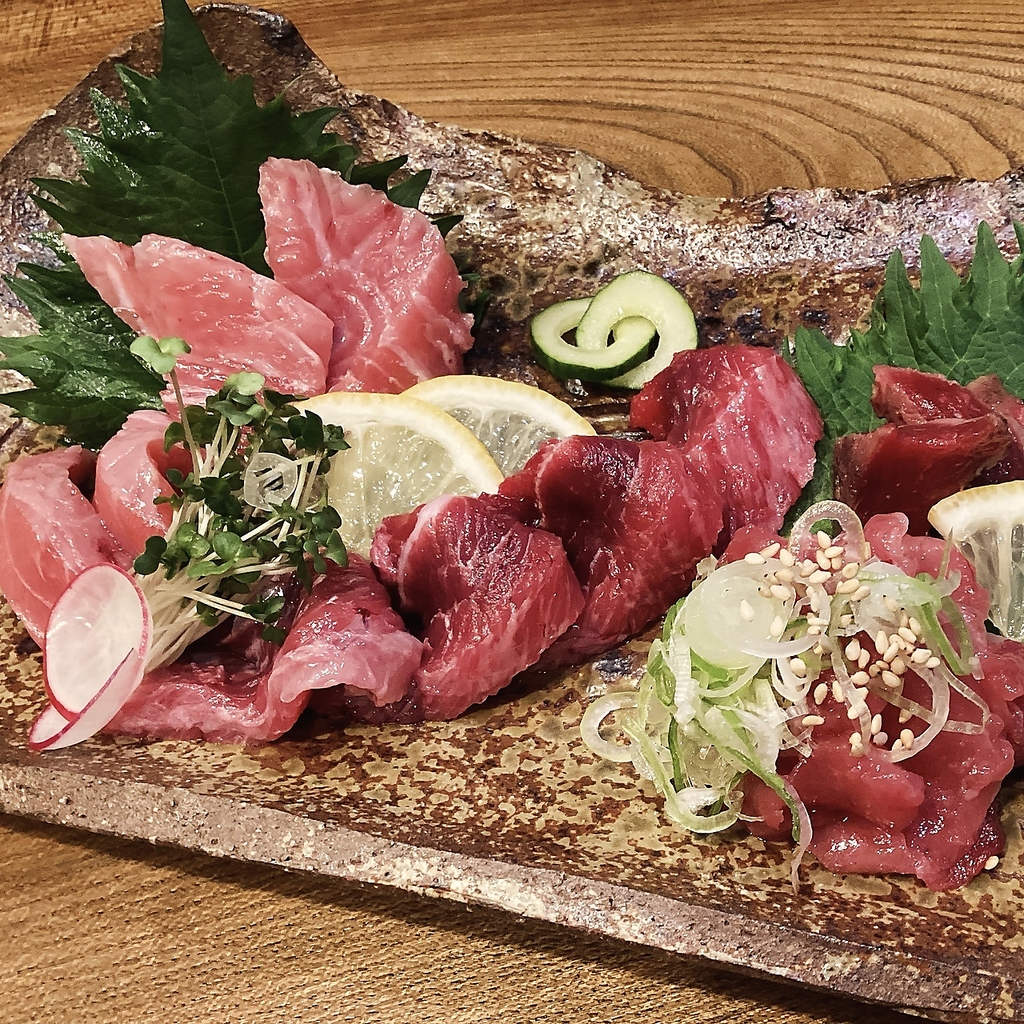 【過去のおすすめ紹介】まぐろ盛り合わせ（脳天、ほっぺ、眼肉、ねぎトロ）
