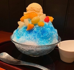 氷ブルーライチクリームソーダ ※デザートセット対象外