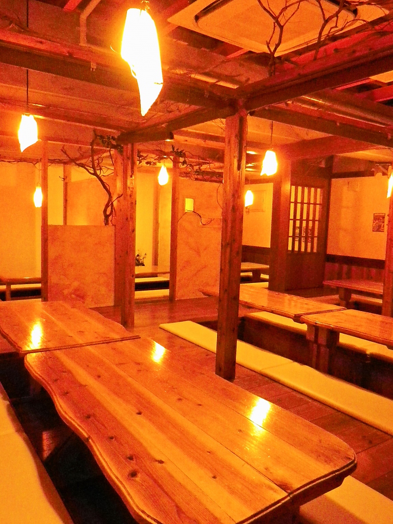 最大50名様まで、掘りごたつで宴会OK♪人数は、柔軟に対応できるので詳しくはまず電話を！！