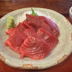 生本まぐろの刺身