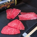 料理メニュー写真&nbsp;4 和牛赤肉3種盛
