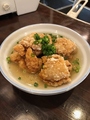 料理メニュー写真 からあげ出汁かけ