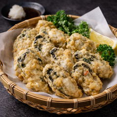 手作りカキ天ぷら