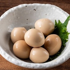 燻製うずらの醤油漬け