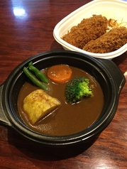 【カニクリームコロッケカレー】