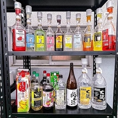 BBQに合うドリンクが勢揃い!ソフドリも充実で安心◎